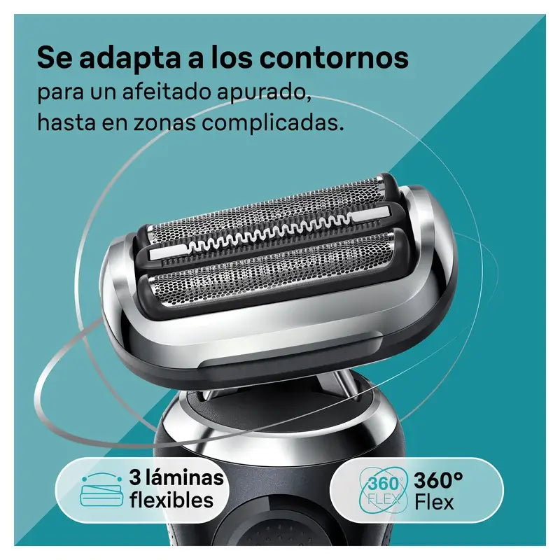 Braun Series 7 71-N1200S 360° Flex Electric Shaver With Precision Trimmer