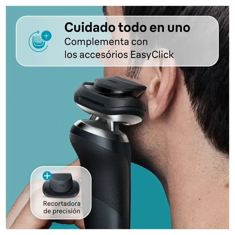 Braun Series 7 71-N1200S 360° Flex Electric Shaver With Precision Trimmer