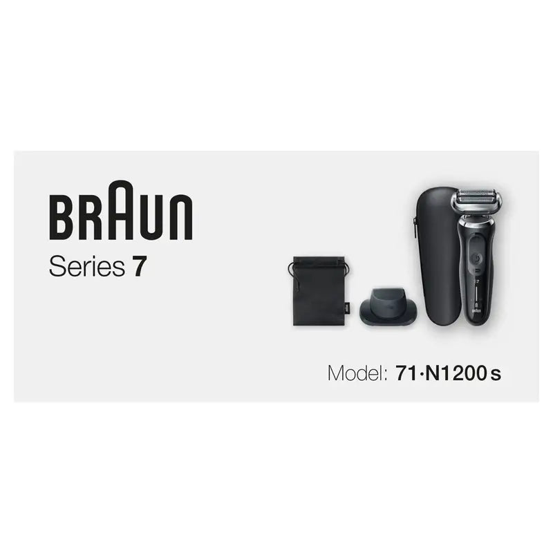 Braun Series 7 71-N1200S 360° Flex Electric Shaver With Precision Trimmer