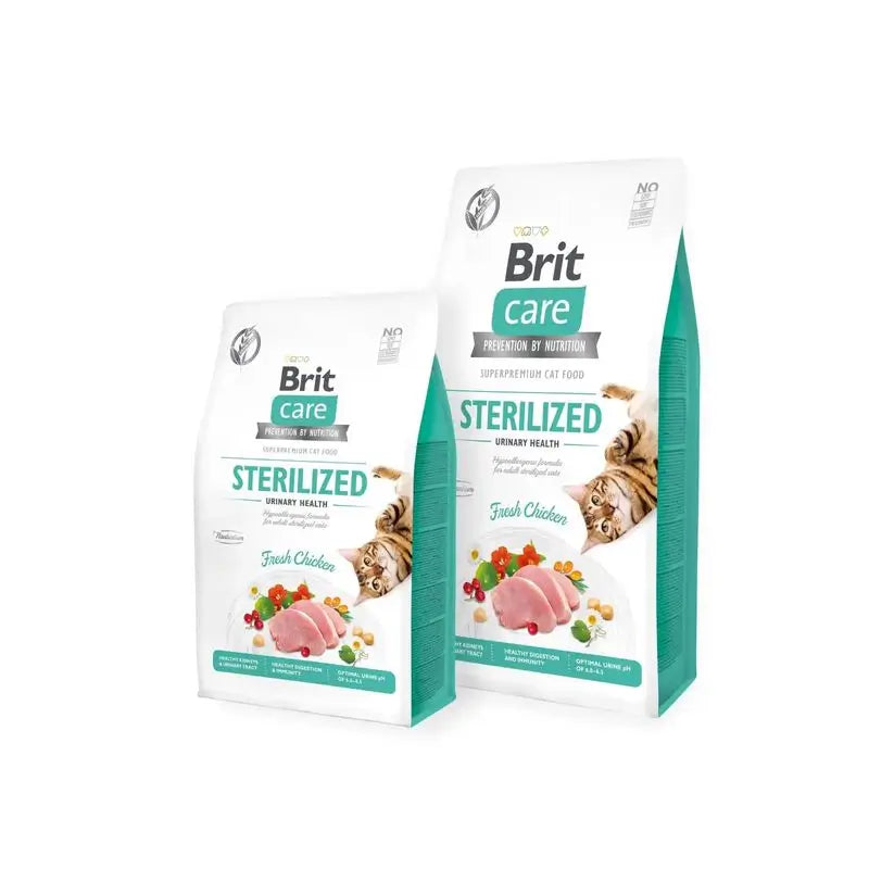 Brit Care Cat Sterilized Urinary Health 2Kg for Cats