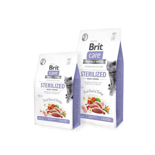 Brit Care Cat Sterilized Weight Control 2Kg for Cats