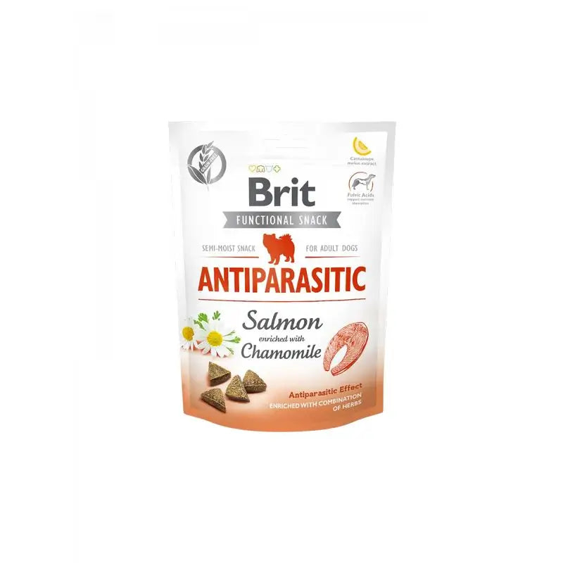 Brit Care Dog Functional Snack Antiparasitic Salmon 150Gr for Dogs