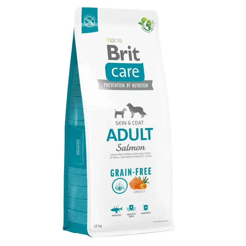 Brit Care Dog Grain Free Adult Salmon 12Kg for Dogs