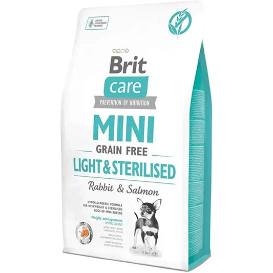 Brit Care Mini Grain Free Light Sterilised 2Kg for Dogs