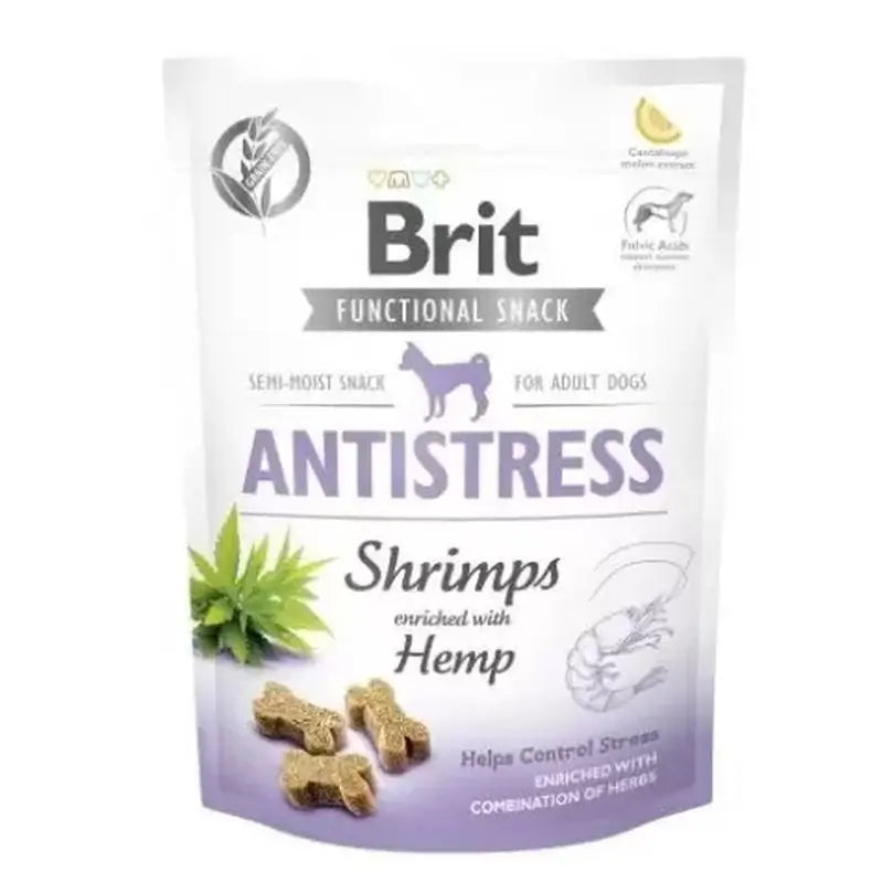 Brit Dog Functional Snack Antistress Gamba 150Gr for Dogs