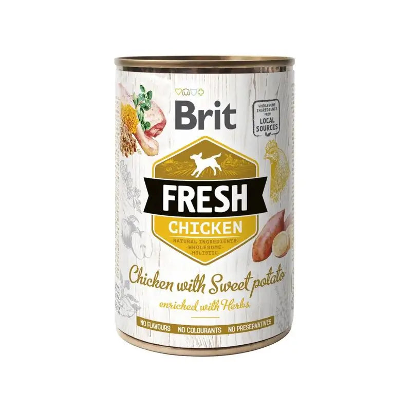 Brit Fresh Chicken with Potato 6X400Gr for Dogs