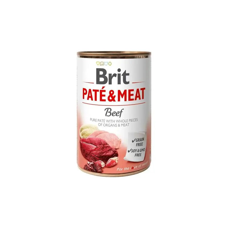 Brit Pate Meat Meat Beef 6X400Gr for Dogs