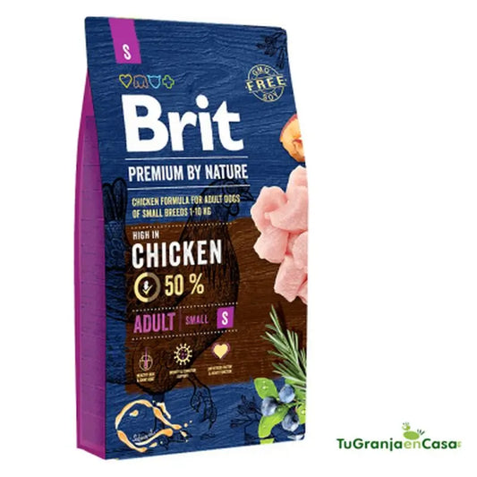 Brit Premium By Nature Dog Adult S 8Kg for Dogs