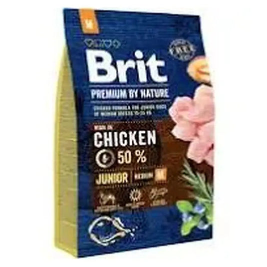 Brit Premium By Nature Dog Junior M 3Kg for Dogs