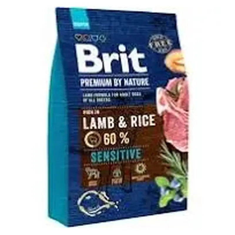 Brit Premium By Nature Dog Sensitive Lamb 3Kg for Dogs