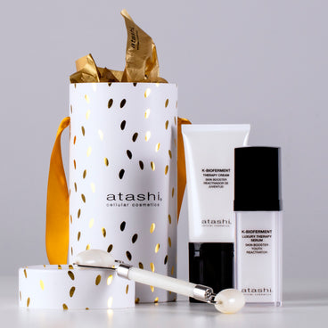 Atashi Ritual K-Bioferment Serum + Revitalising Anti-Ageing Cream Box