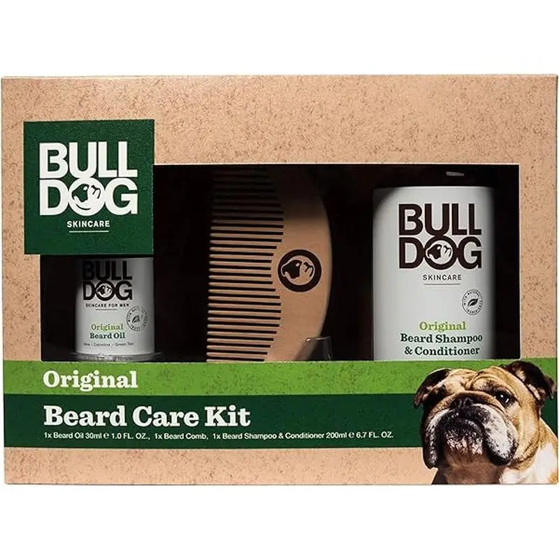 Bulldog Kit Barba Champu+Aceite+Peine