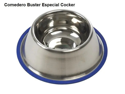 Buster Comedero Cocker Silicona 24,5Cm, 900Ml