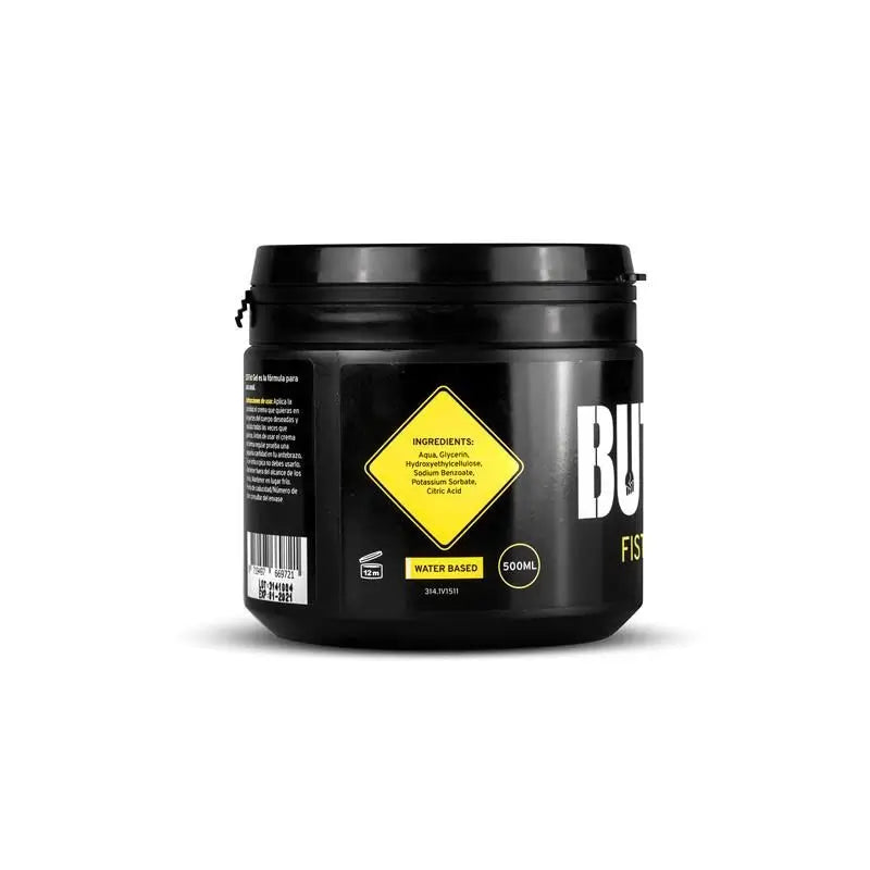 Buttr Gel Para Fisting Base De Agua 500 Ml