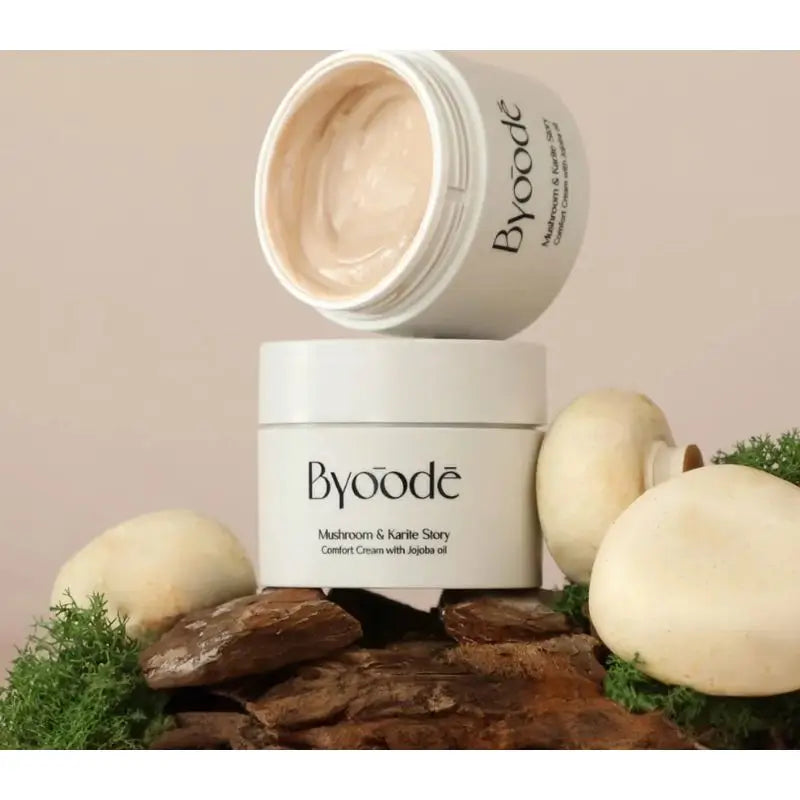 Byoode Mushroom & Karite Story Ultra-Nourishing Moisturising Cream, 50 ml