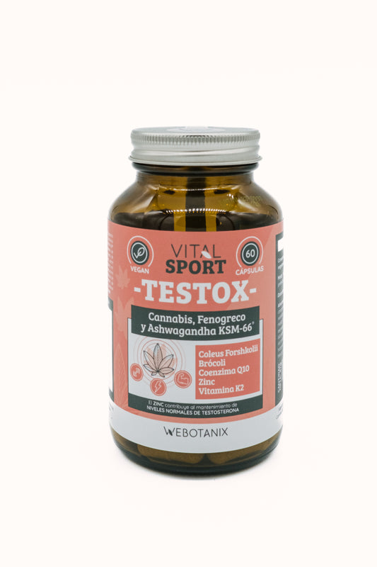 Webotanix Testox 60 Capsules Vitalsport , 50 grams