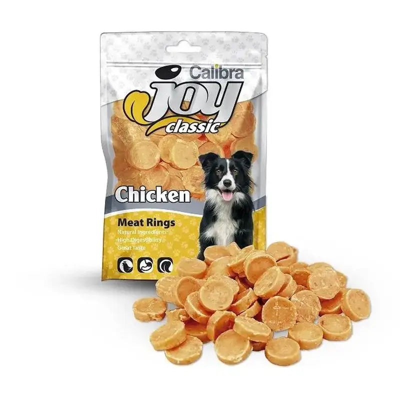 Calibra Joy Perros Classic Aros Pollo 80Gr