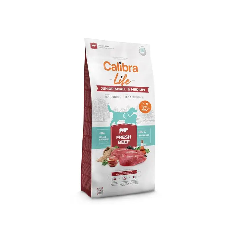 Calibra Perros Life Junior Small & Medium Fresh Beef 2,5Kg