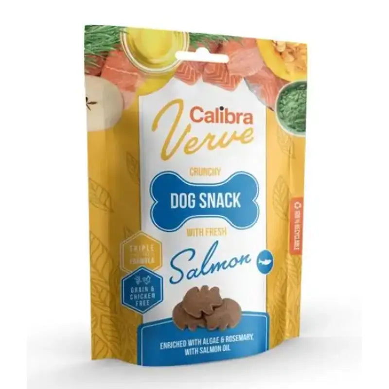 Calibra Dogs Verve Crunchy Snack Fresh Salmon 150G