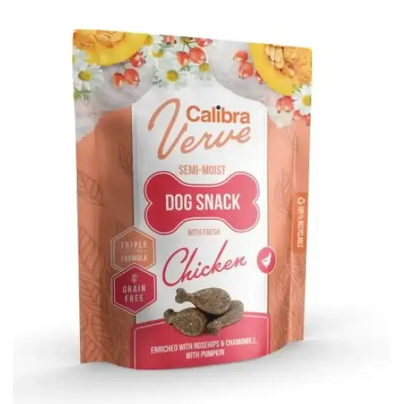 Calibra Dogs Verve Snack Semi-moist Fresh Chicken 150G