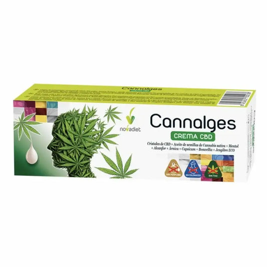 Cannalges Crema CBD, 60 ml