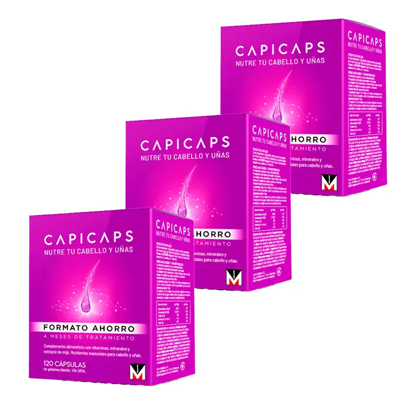 Capicaps Triplo hair & nails, 3 x 120 capsules