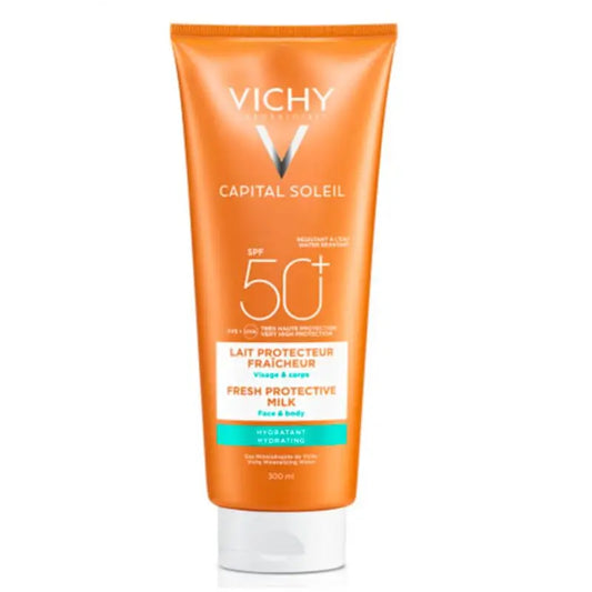 Vichy Capital Soleil Leche Protectora Hidratante SPF 50, 300 ml