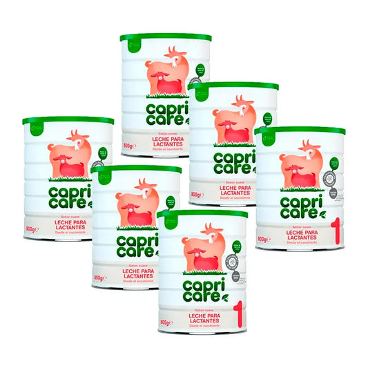 Capricare 1 Pack Infant Milk New Formula, 6 X 800 Gr