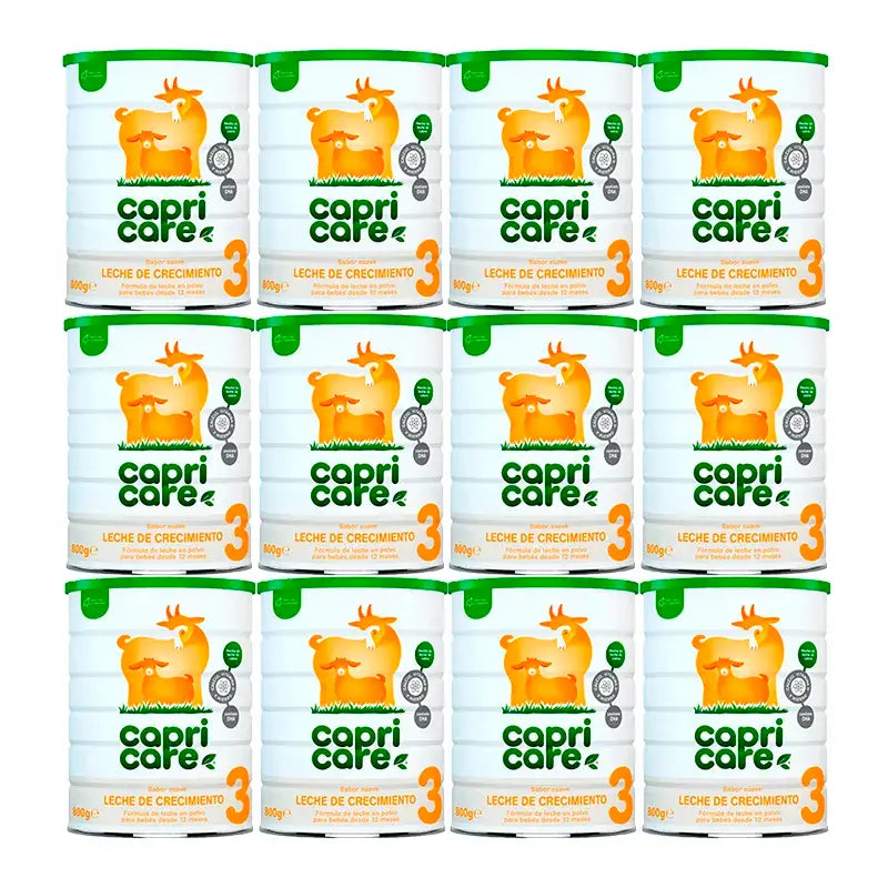 Capricare 3 Pack Growing Up Milk 3 New Formula, 12 X 800 Gr