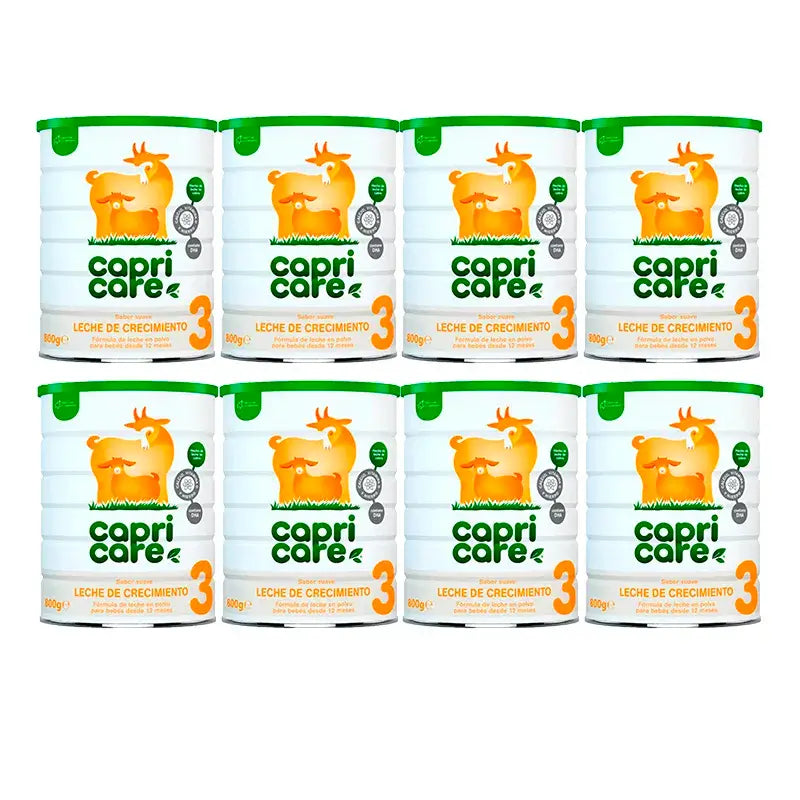 Capricare 3 Pack Growing Up Milk 3 New Formula, 8 X 800 Gr