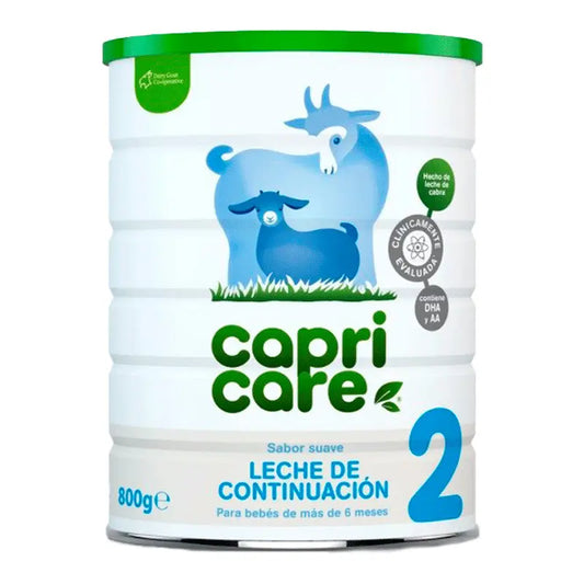 Capricare 2 Leches de Continuación Nueva Fórmula, 800 gr