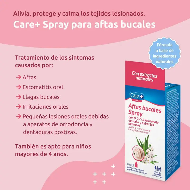 Care+ Aftas Buccal Spray 15ml