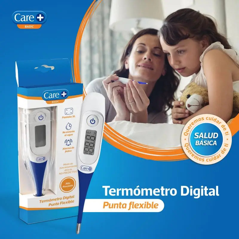 Care+ Digital Thermometer Flexible Tip