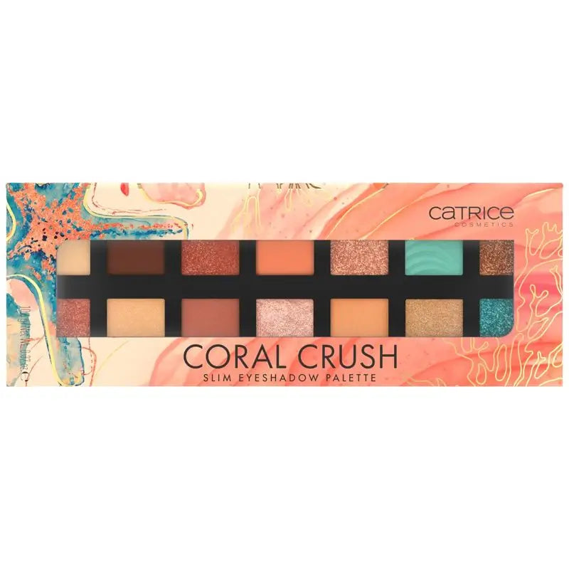 Catrice Paleta De Sombras De Ojos Coral Crush Slim 030, 10,6 gr