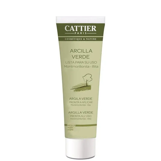 Cattier Arcilla Verde Lista Para Usar , 100 gr