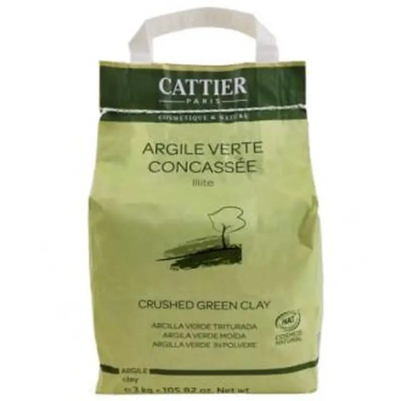 Cattier Arcilla Verde Triturada 3Kg.