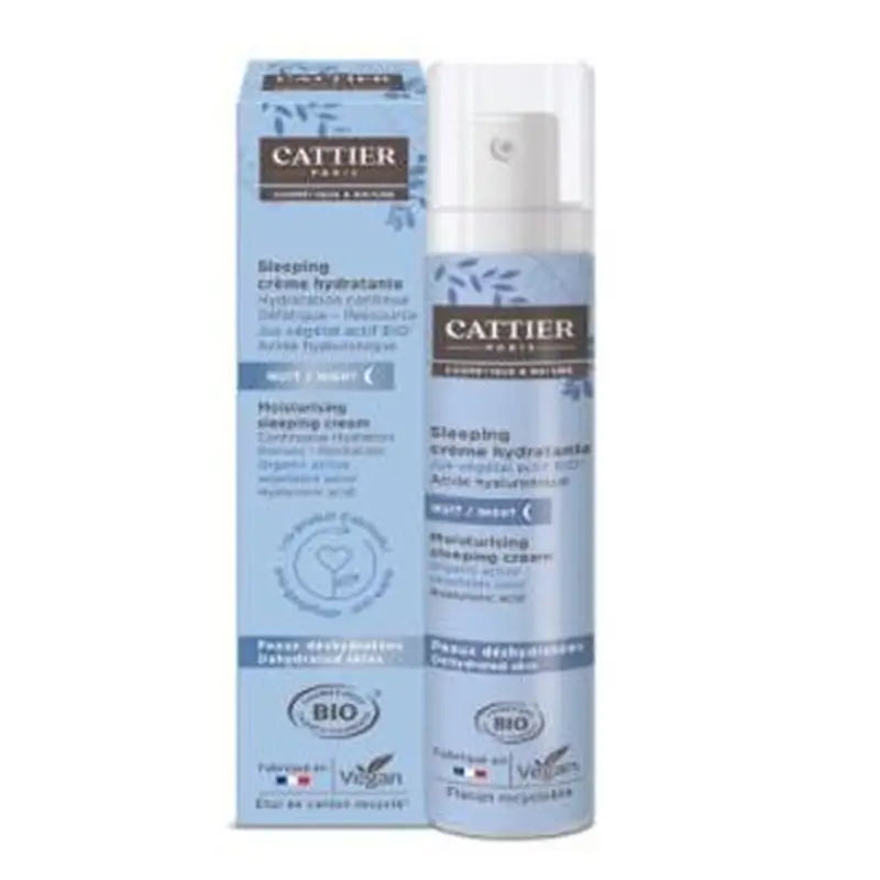 Cattier Crema Hidratante Noche Rostro Cuello Y Escote 50Ml