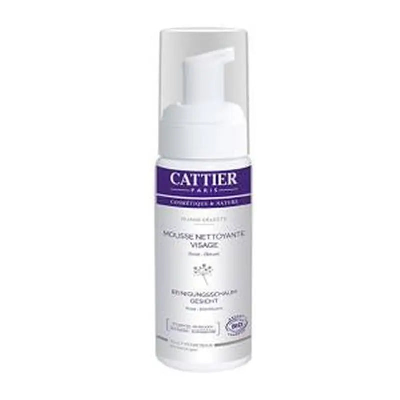 Cattier Espuma Limpiadora Facial Sin Jabon 150Ml.