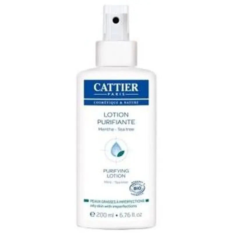 Cattier Locion Purificante Con Tea Tree 200Ml.