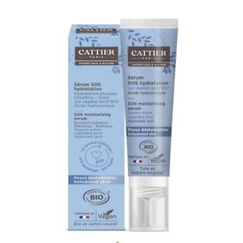 Cattier Serum Hidratante Sos Rostro Cuello Y Escote 30Ml.