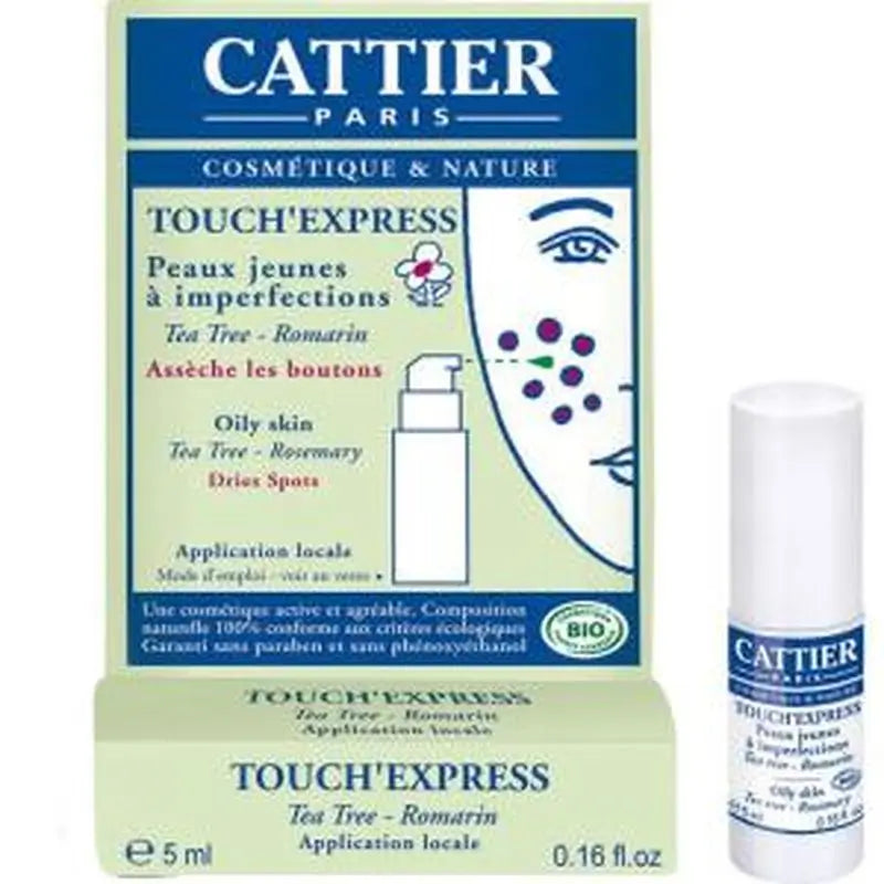 Cattier Touch Express Con Tea Tree (Acne) 5Ml.