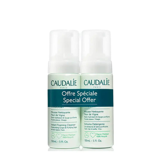 Caudalie Duo Vinoclean Espuma Limpiadora,150 ml