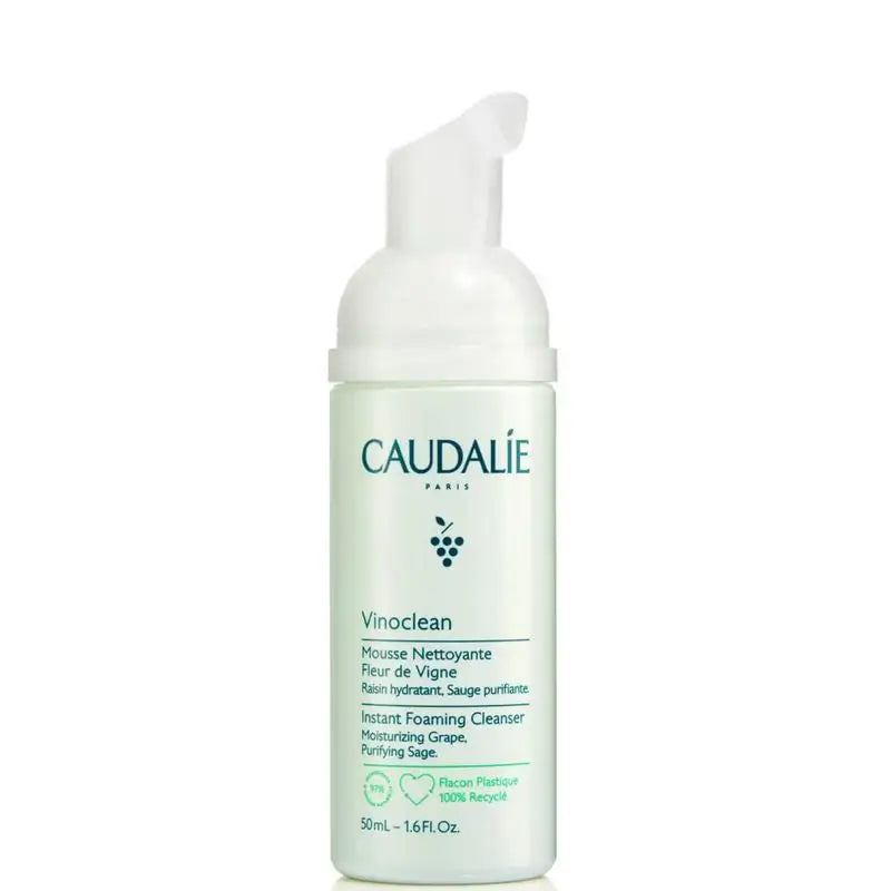 Caudalie Vinoclean Espuma Limpiadora, 50 ml