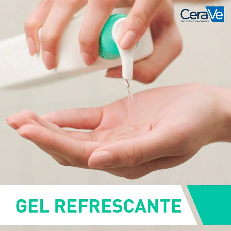 CeraVe Gel Limpiador Espumoso, 473 ml