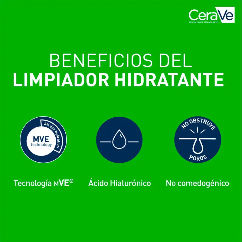 CeraVe Gel Limpiador Hidratante, 236 ml