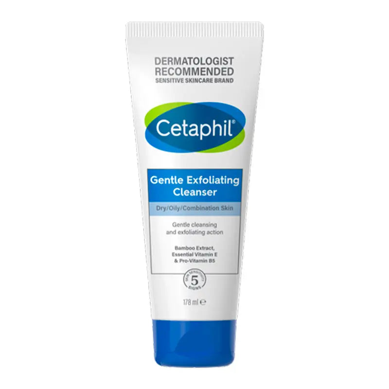 Cetaphil Limpiador Exfoliante Suave Pieles Sensibles, 178 ml