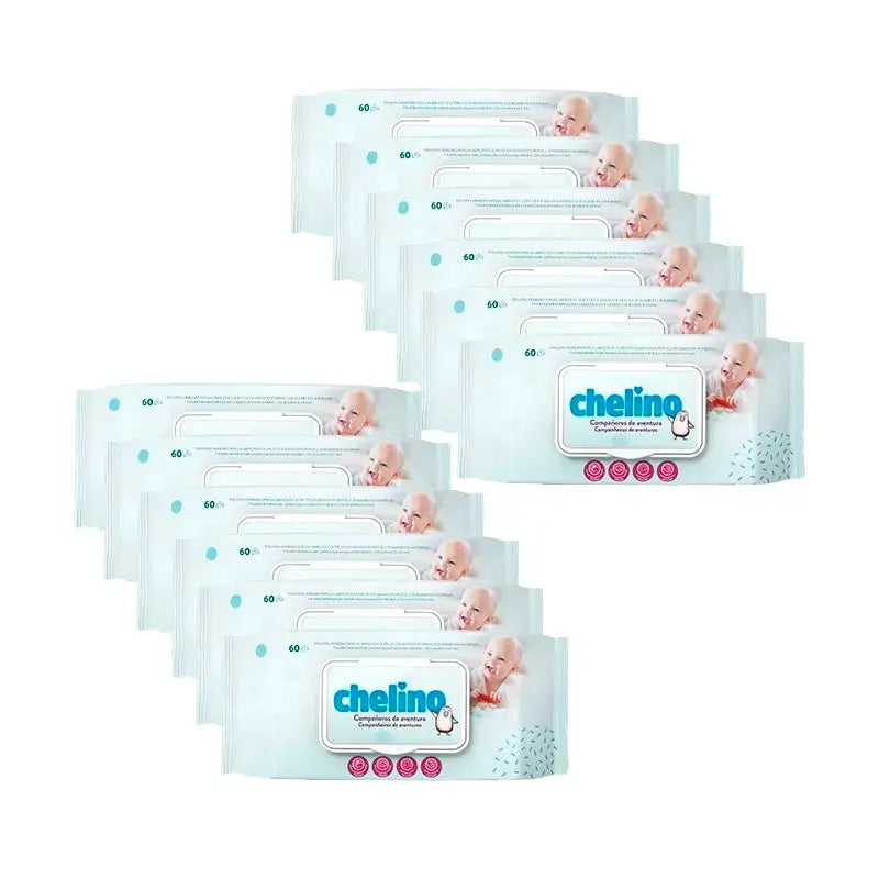 Chelino Baby Wipes , 12 x 60 units