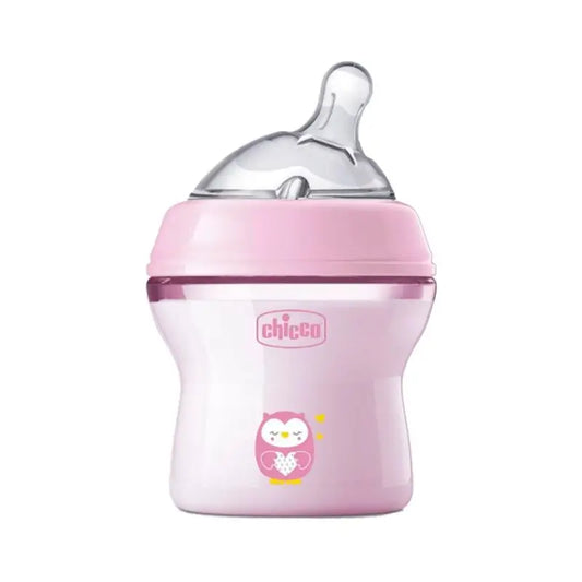 Chicco Biberón Naturalfeeling Rosa Flujo Lento 150Ml 0M+