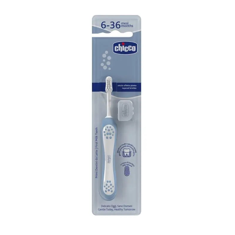 Chicco Indigo Blue Toothbrush 6-36M, 1 pc.