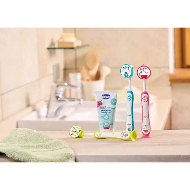 Chicco Hippo Infant Toothbrush 3-6Y, 1 pc.